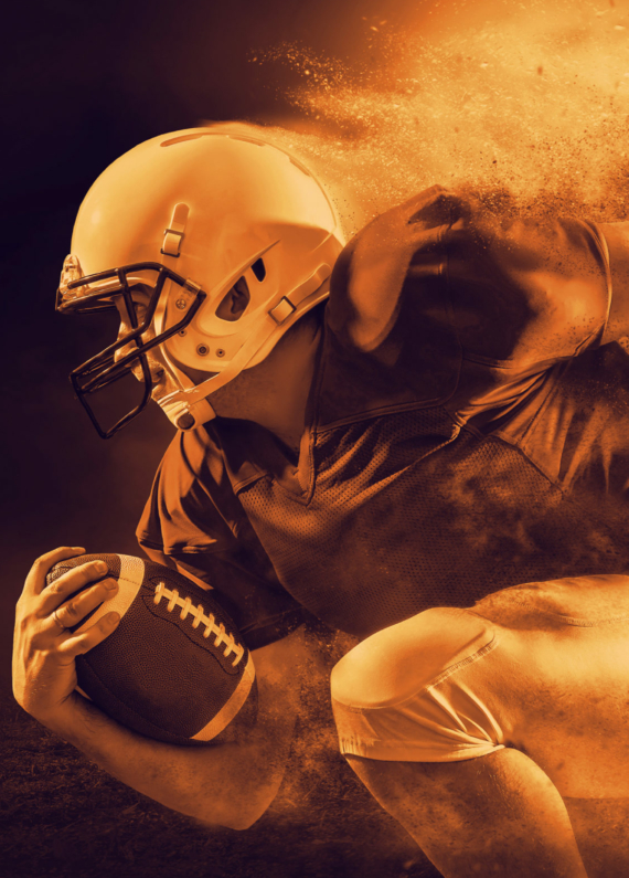NFL football player image for sports betting